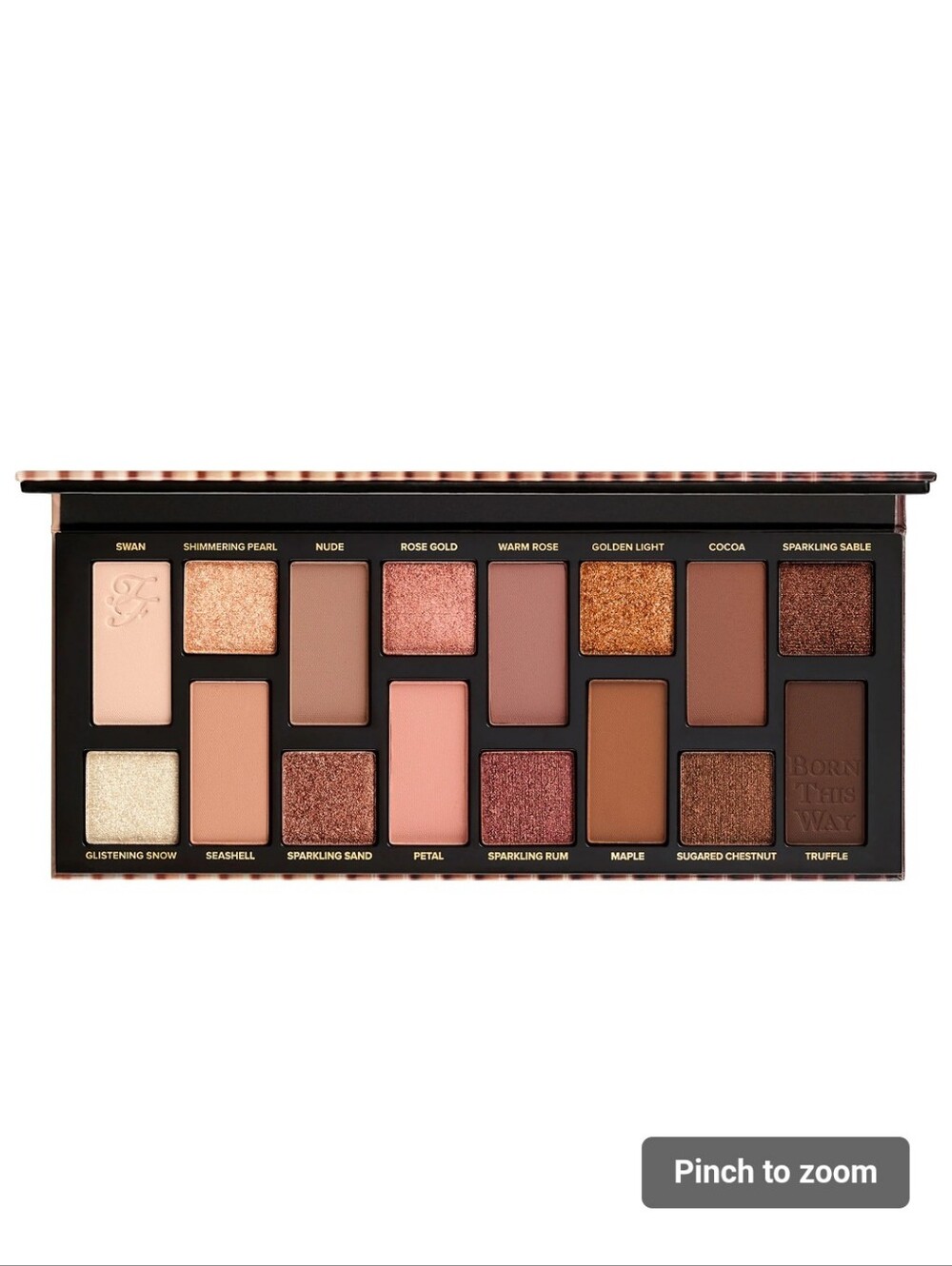 Too Faced Born This Way The Natural Nudes Palette NEW